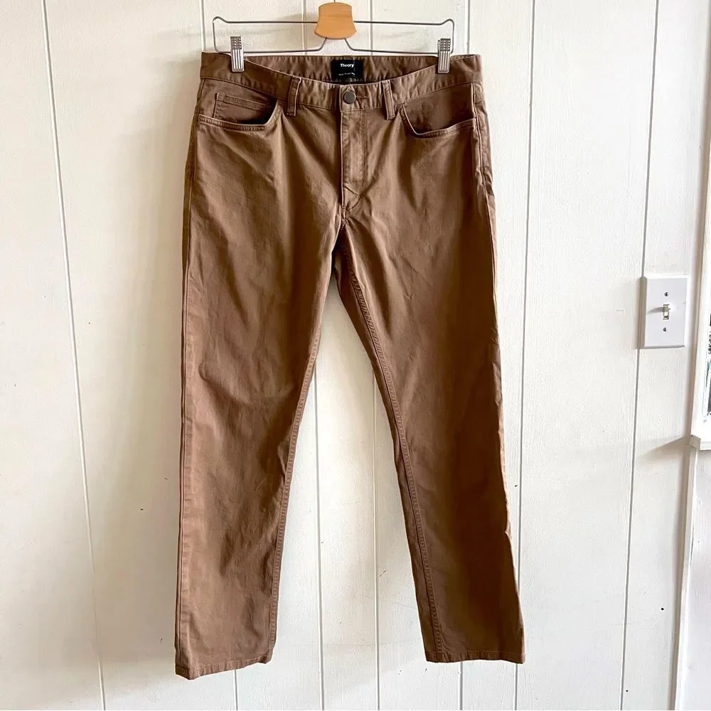 Theory Men's Haydin Straight Leg Slim Fit Pants